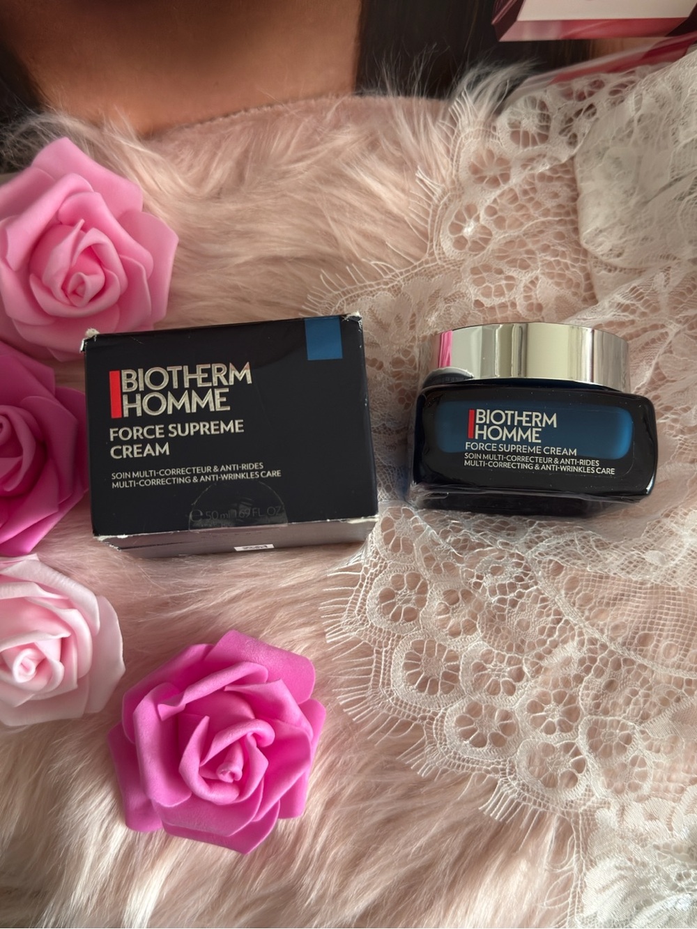 Biotherm Homme 
Force Supreme MULTI-CORRECTING & ANTI-WRINKLES CARE Cream
